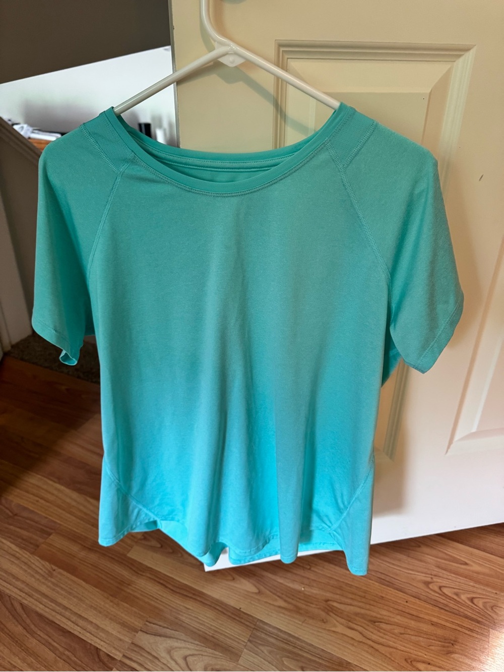 tek gear Short Sleeve Crew Neck Top - Aqua Teal